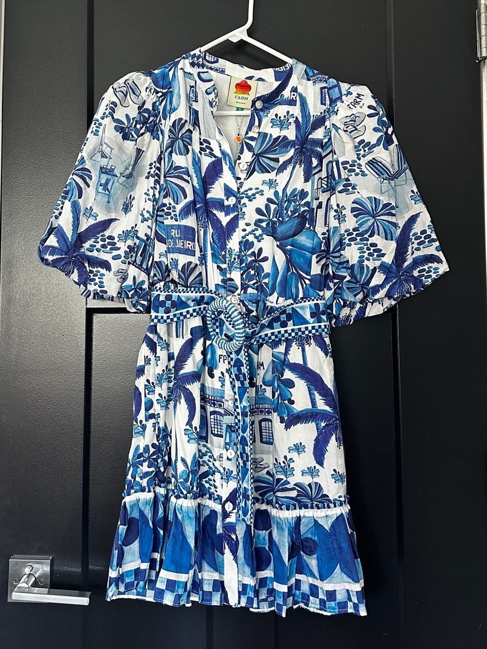 NWT Farm Rio Sweet Rio Mini Dress Size Small - Picture 2 of 16